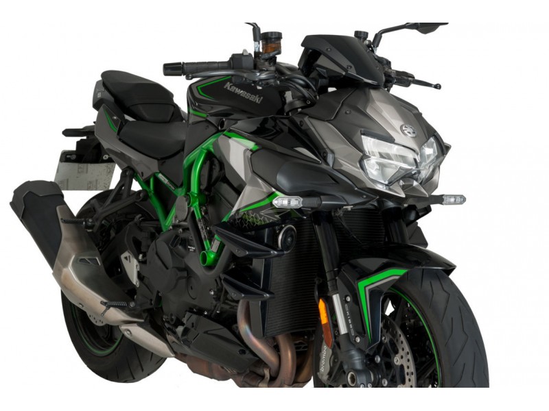 Side spoilers PUIG DOWNFORCE 20832V verde