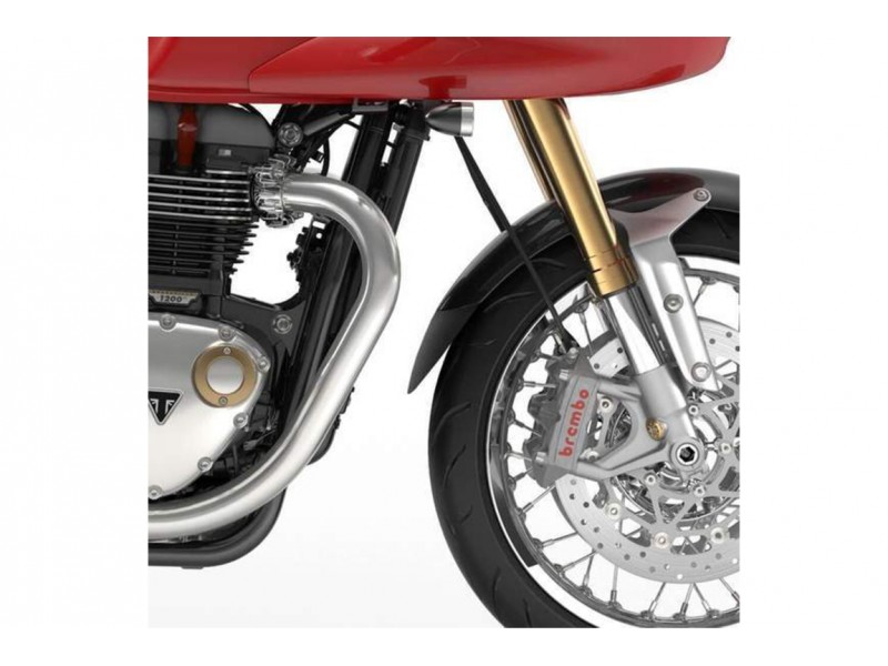 Front fender extension PUIG 20810N Negru