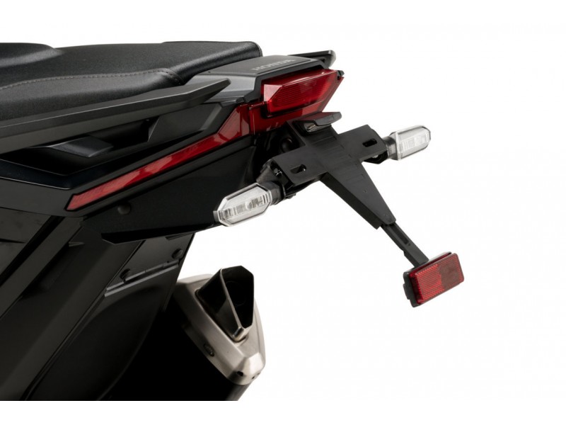 Adjustable license support PUIG 20998N Negru