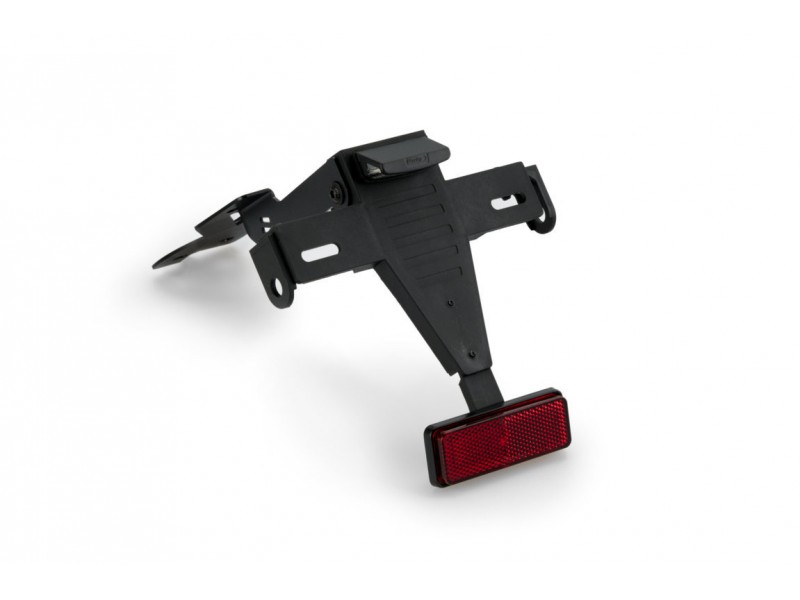 Adjustable license support PUIG 21130N Negru