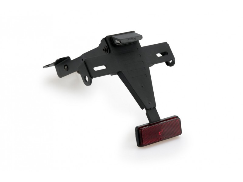 Adjustable license support PUIG 20836N Negru