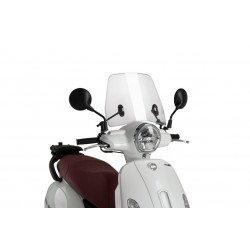 Windshield PUIG TRAFIC 20844W transparent Windshield PUIG TRAFIC 20844W transparent