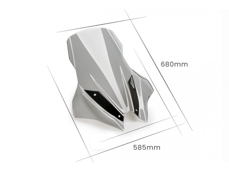 Windshield PUIG V-TECH LINE TOURING 21120F dark smoke