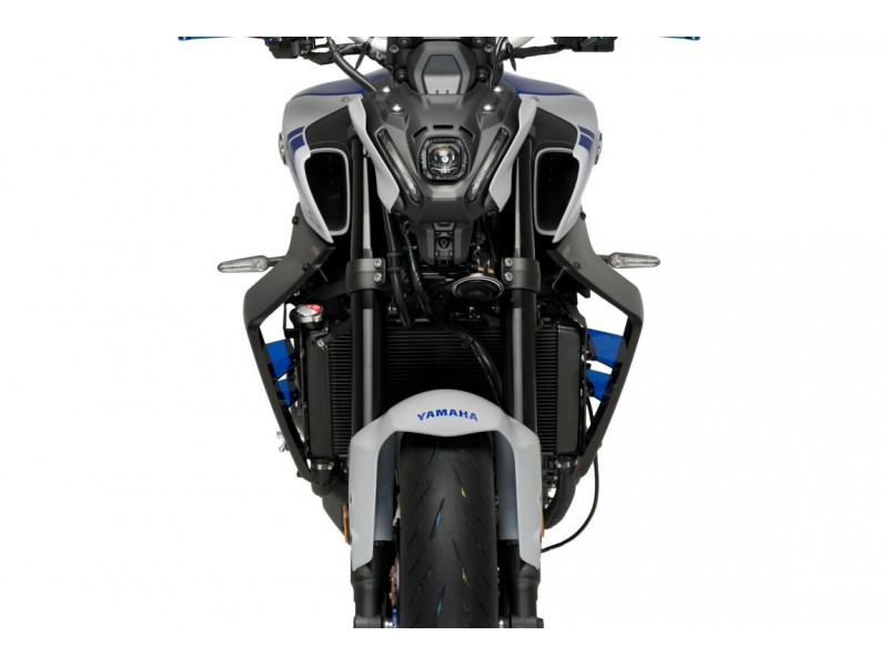 Side spoilers PUIG DOWNFORCE 20647N Negru