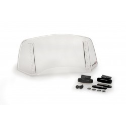 Multiadjustable visor PUIG 2.0 20763W fixed by screws transparent Multiadjustable visor PUIG 2.0 20763W fixed by screws transparent