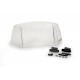 Multiadjustable visor PUIG 2.0 20763W fixed by screws transparent