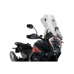 Windshield PUIG TOURING PLUS WITH VISOR 20817H smoke Windshield PUIG TOURING PLUS WITH VISOR 20817H smoke