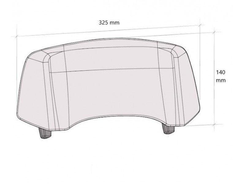 Vizor (Clips NOT INCLUDED!) PUIG 2.0 20765W transparent