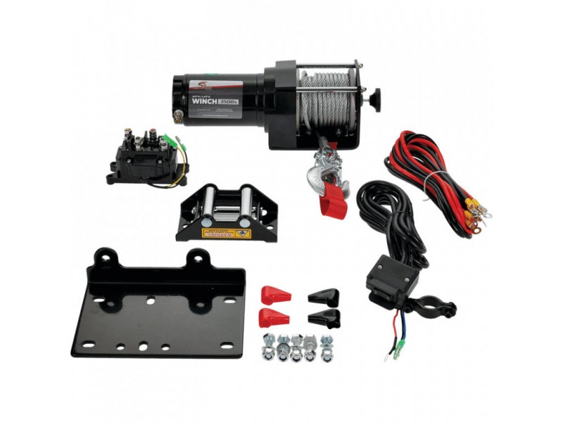 Winch All Balls Racing AB 3500LB 431-01022 2-Bolt