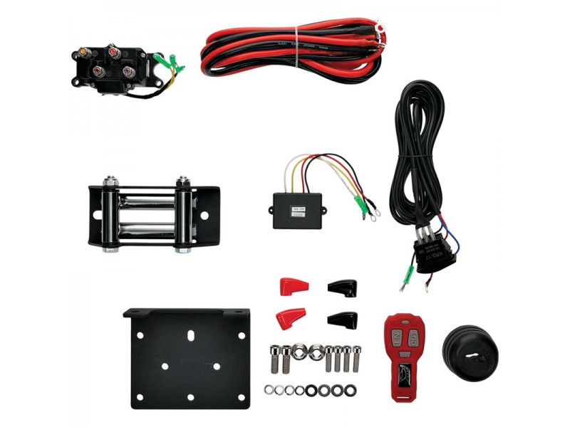 Winch All Balls Racing AB 4500LB 431-01025 4-Bolt
