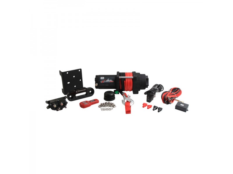 Winch All Balls Racing AB 4500LB 431-01026 4-Bolt synthetic