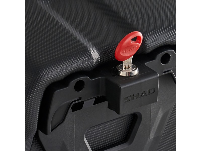 Saddle bags SHAD E48SR X0SE48SR hard shell (2 pcs)