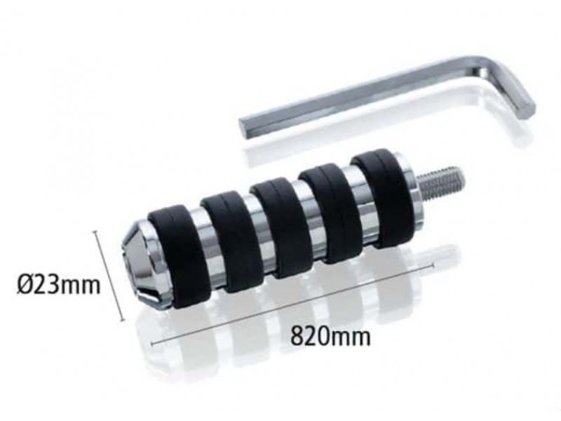 Pedala kick start CUSTOMACCES PC0002J inox