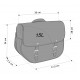 Leather saddlebag CUSTOMACCES SANT LOUIS APS004N Negru right, with universal support