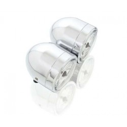 Light CUSTOMACCES TWIN FD0001J inox 12V 60/55W Light CUSTOMACCES TWIN FD0001J inox 12V 60/55W