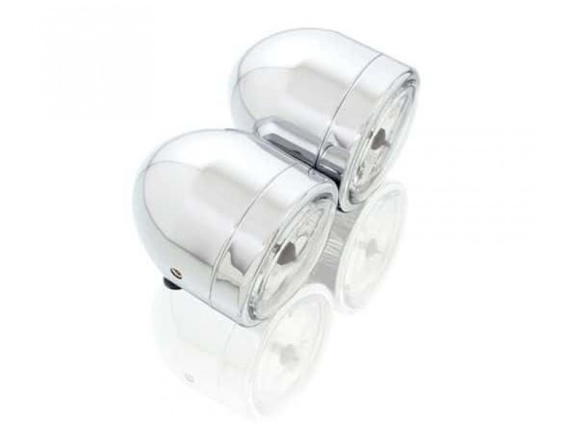 Light CUSTOMACCES TWIN FD0001J inox 12V 60/55W