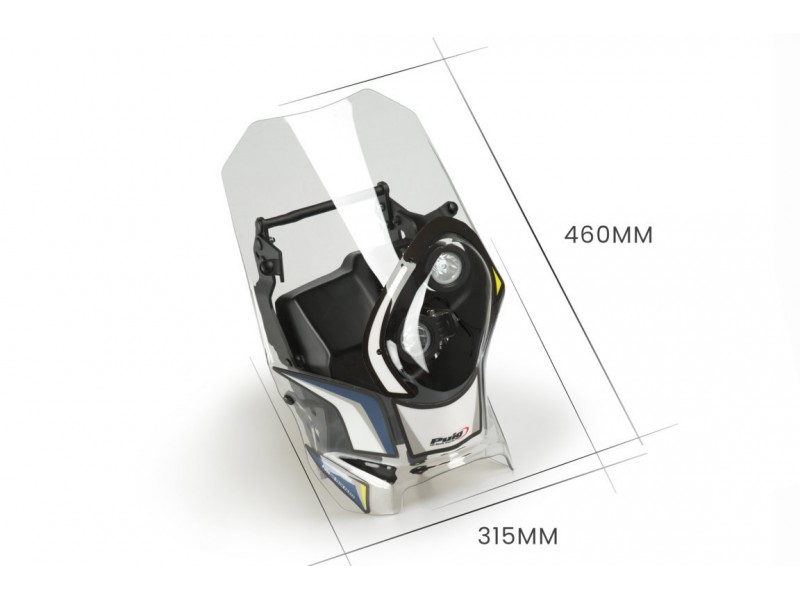 Semifairing PUIG RALLY 20548W transparent