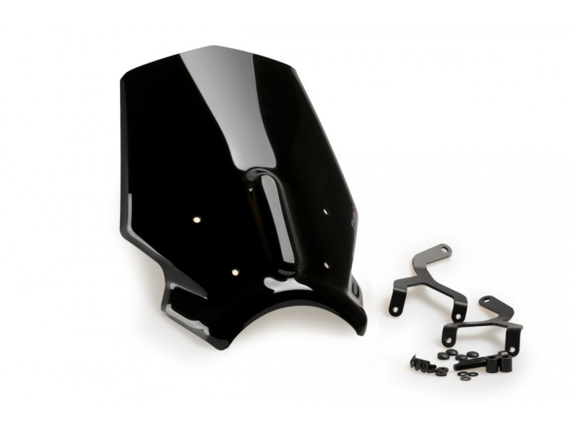 Windshield PUIG NEW. GEN SPORT 20862N Negru
