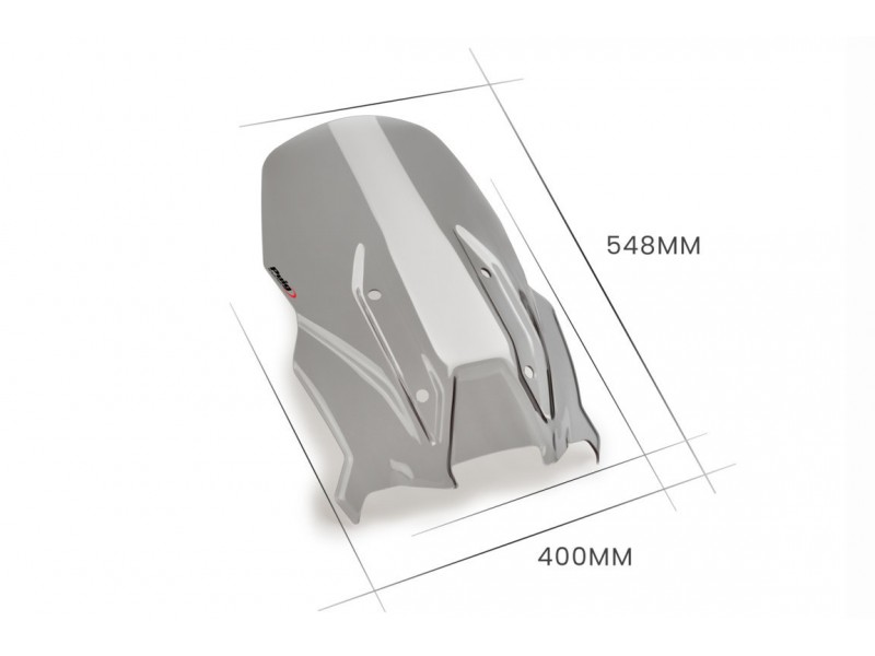 Windscreen PUIG TOURING 21182H smoke