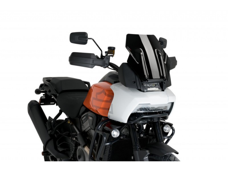Windscreen PUIG SPORT 20841N Negru