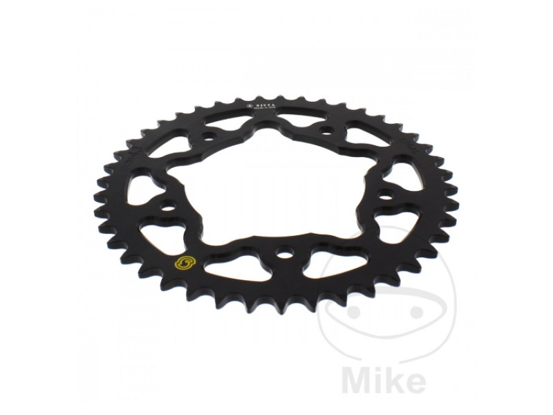 Foaie spate JMT aluminium black 43T, for 520 chain