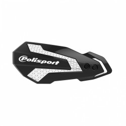 Handguard POLISPORT MX FLOW 8308200045 with mounting system black/white Handguard POLISPORT MX FLOW 8308200045 with mounting system black/white