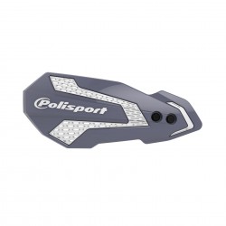 Handguard POLISPORT MX FLOW 8308200047 Grey/White with mounting system Handguard POLISPORT MX FLOW 8308200047 Grey/White with mounting system