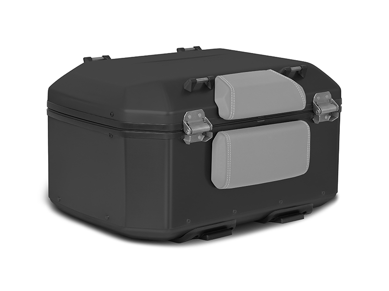 Cutie centrala aluminiu SHAD Terra TR55 D0TR55100B Editie Black