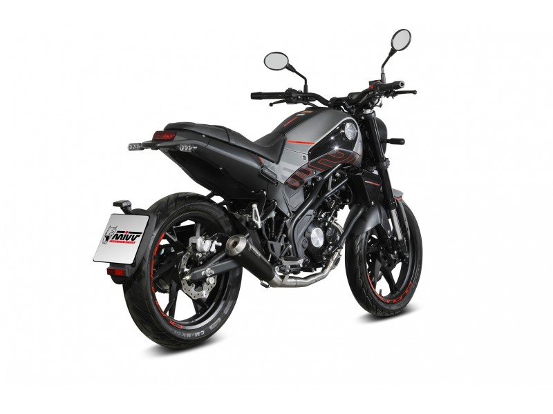 Sistem de evacuare complet 1x1 MIVV X-M1 E.007.LC4B Negru Sistem de evacuare complet 1x1 MIVV X-M1 E.007.LC4B Negru