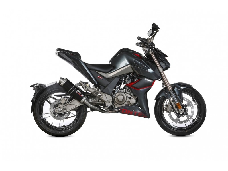 Sistem de evacuare complet 1x1 MIVV GP Z.001.LXB Negru Sistem de evacuare complet 1x1 MIVV GP Z.001.LXB Negru