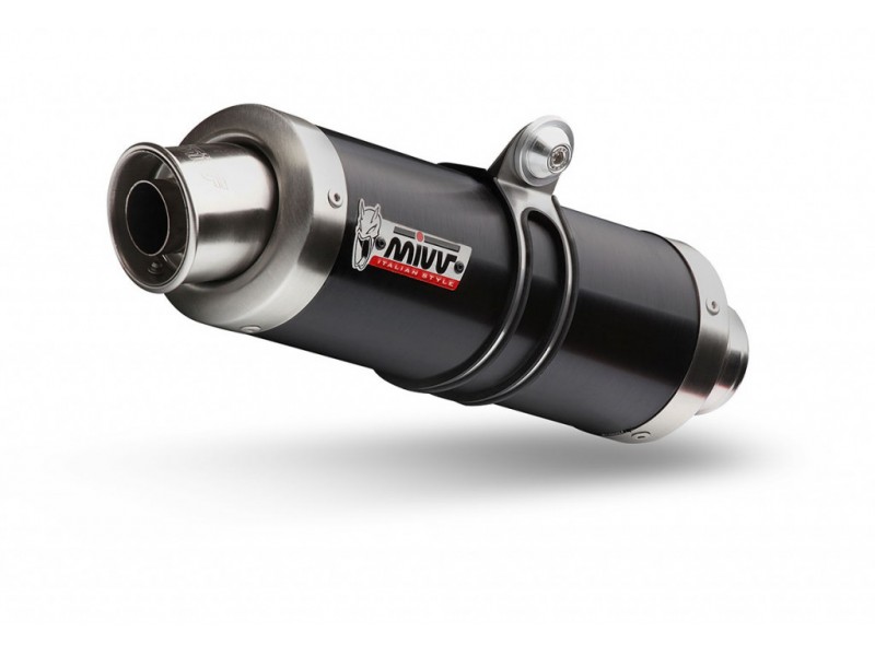 Sistem de evacuare complet 1x1 MIVV GP Z.001.LXB Negru Sistem de evacuare complet 1x1 MIVV GP Z.001.LXB Negru