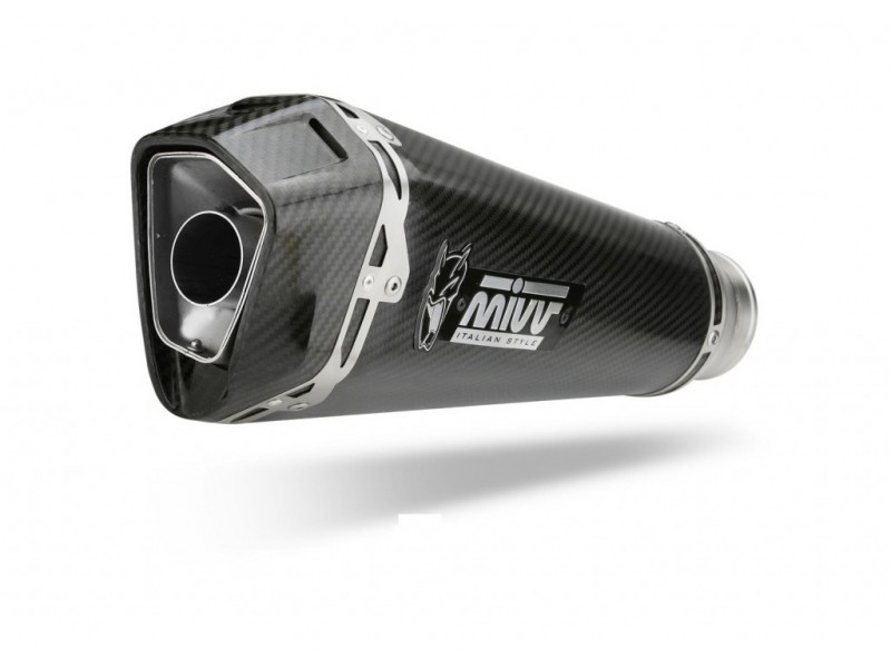 Sistem de evacuare complet 2x1 MIVV DELTA RACE X.AP.0001.SDRC Carbon