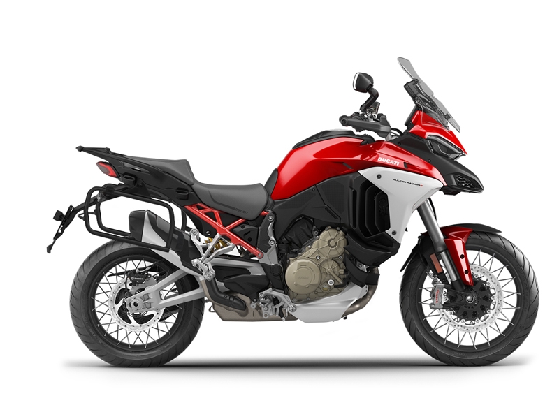 Set complet de cutii laterale de aluminiu, SHAD TERRA, 36L / 47L, incluzand kit de montaj SHAD Ducati Multistrada 1200 V4