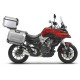 Set complet de cutii de aluminiu SHAD TERRA, 37L cutie centrala  si 47L / 47L cutii laterale, incluzand kit montaj si placa SHAD Voge 500DS / 500DSX