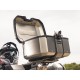 Complete set of aluminum cases SHAD TERRA, 55L topcase + 36L / 36L side cases, including mounting kit and plate SHAD Voge 650DS / 650DSX