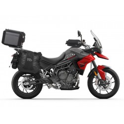 Complete set of SHAD TERRA TR40 adventure saddlebags and SHAD TERRA BLACK aluminium 37L topcase, including mounting kit SHAD TRIUMPH Tiger 900 Complete set of SHAD TERRA TR40 adventure saddlebags and SHAD TERRA BLACK aluminium 37L topcase, including mounting kit SHAD TRIUMPH Tiger 900