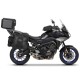 Complete set of SHAD TERRA TR40 adventure saddlebags and SHAD TERRA BLACK aluminium 55L topcase, including mounting kit SHAD YAMAHA MT-09 Tracer / Tracer 900