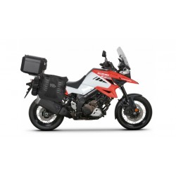 Complete set of SHAD TERRA TR40 adventure saddlebags and SHAD TERRA BLACK aluminium 55L topcase, including mounting kit SHAD SUZUKI DL 1000 V-Strom/ DL 1050 V-Strom Complete set of SHAD TERRA TR40 adventure saddlebags and SHAD TERRA BLACK aluminium 55L topcase, including mounting kit SHAD SUZUKI DL 1000 V-Strom/ DL 1050 V-Strom
