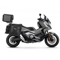 Complete set of SHAD TERRA TR40 adventure saddlebags and SHAD TERRA BLACK aluminium 55L topcase, including mounting kit SHAD HONDA X-ADV 750 Complete set of SHAD TERRA TR40 adventure saddlebags and SHAD TERRA BLACK aluminium 55L topcase, including mounting kit SHAD HONDA X-ADV 750