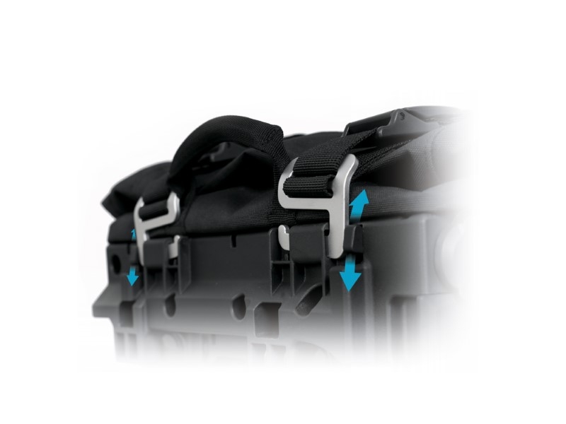 Complete set of SHAD TERRA TR40 adventure saddlebags and SHAD TERRA BLACK aluminium 55L topcase, including mounting kit SHAD Moto Morini X-Cape 649