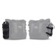 Complete set of SHAD TERRA TR40 adventure saddlebags and SHAD TERRA BLACK aluminium 55L topcase, including mounting kit SHAD Moto Morini X-Cape 649