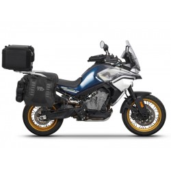 Complete set of SHAD TERRA TR40 adventure saddlebags and SHAD TERRA BLACK aluminium 55L topcase, including mounting kit SHAD CF Moto 800MT Complete set of SHAD TERRA TR40 adventure saddlebags and SHAD TERRA BLACK aluminium 55L topcase, including mounting kit SHAD CF Moto 800MT