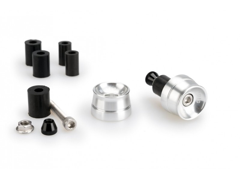 Bar ends PUIG SPEED 21016P argintiu UNIVERSAL M6 13-18mm.