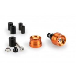 Bar ends PUIG SPEED 21016T portocaliu UNIVERSAL M6 13-18mm.