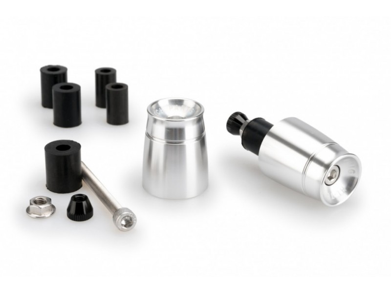 Bar ends PUIG SPORT 21011P argintiu UNIVERSAL M6 13-18mm.