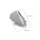 Windscreen PUIG R-RACER 21262F dark smoke