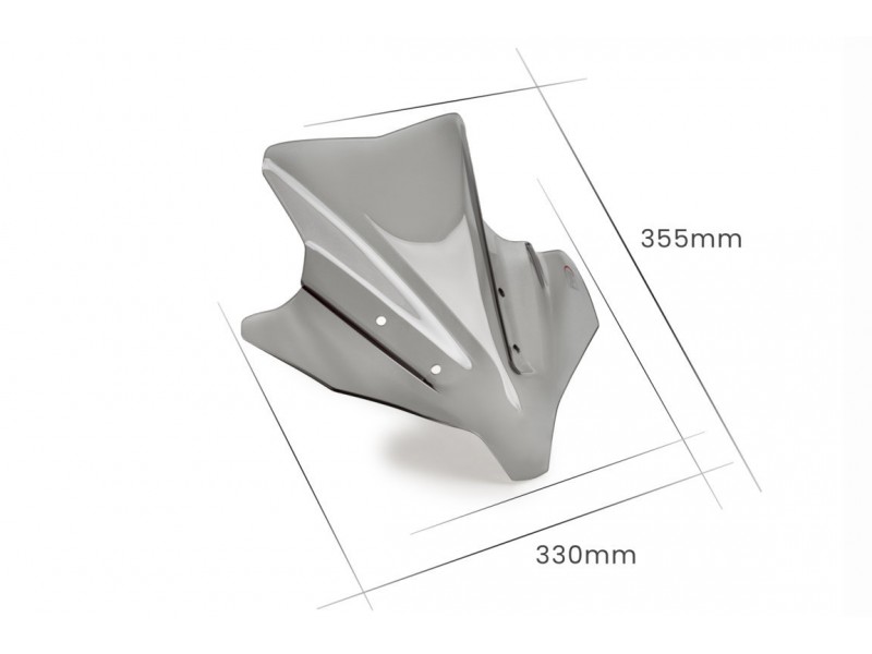 Windshield PUIG NEW. GEN SPORT 21361F dark smoke