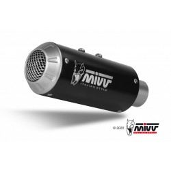 Sistem de evacuare complet MIVV MK3 Y.075.SM3B Black Stainless Steel Sistem de evacuare complet MIVV MK3 Y.075.SM3B Black Stainless Steel