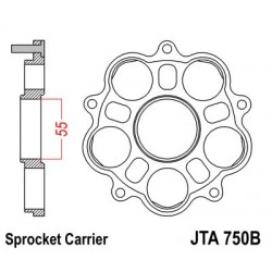 Cutie transport pinion JT JTA 750B Cutie transport pinion JT JTA 750B