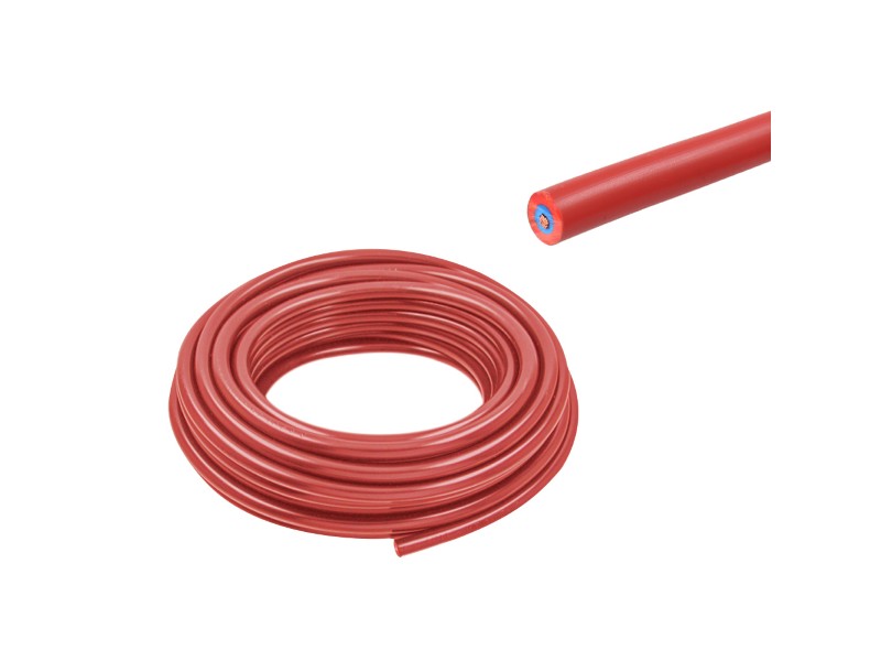 Fisa bujie (pret pe metru) RMS 246490012 Rosu 10 m 7 mm Fisa bujie (pret pe metru) RMS 246490012 Rosu 10 m 7 mm